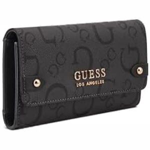 GUESS Women's Black Delphina SLG Clutch Wallet